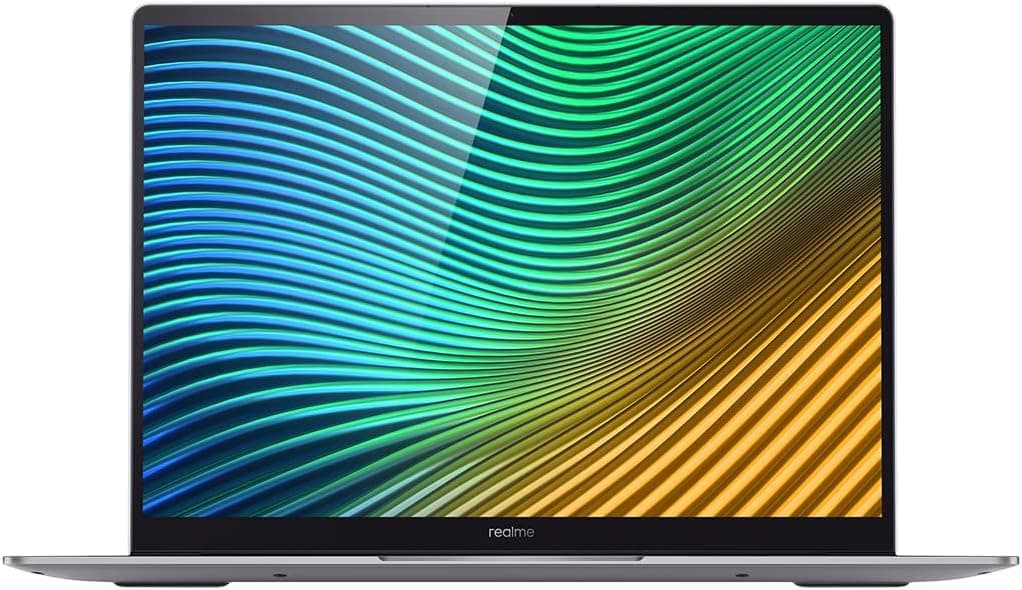 Realme Book Prime Computador portátil de 14" 2K (Intel Core i5-11320H, 8 GB RAM, 512 GB SSD, Intel Iris Graphics, Windows 11), cinzento, teclado QWERTY espanhol