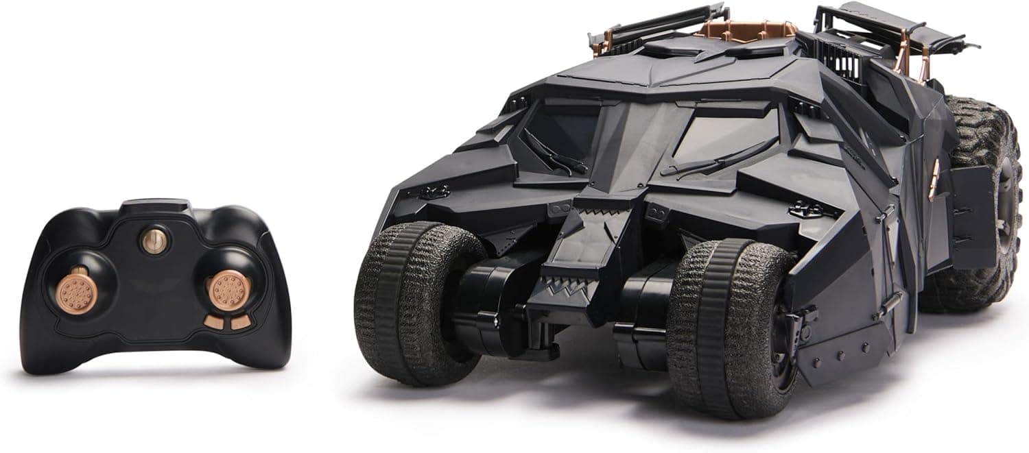 DC COMICS - BATMAN - Batmobile Tumbler RC oficial - Carro Radiocontrol escala 1:15 edição especial Dark Knight Trilogy 85 aniversário 