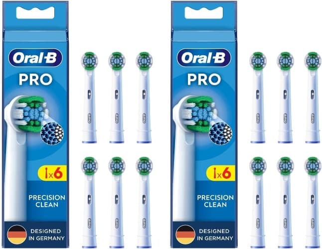 Oral-B Pro Precision Clean Cabeças de Substituição – 12 Unidades 