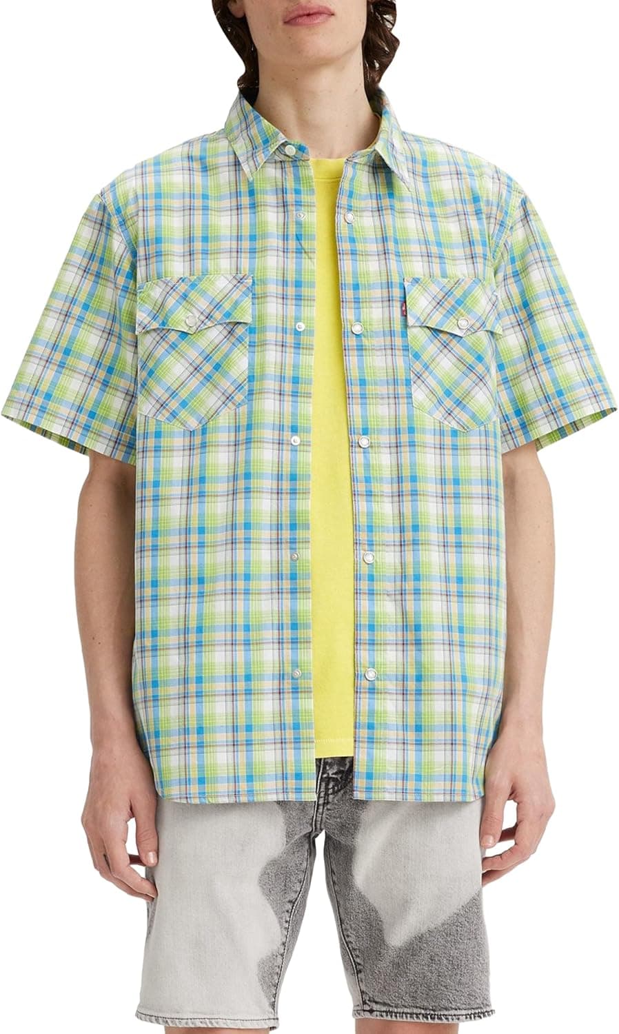 Levi's SS Relaxed Fit Western camisa para homem