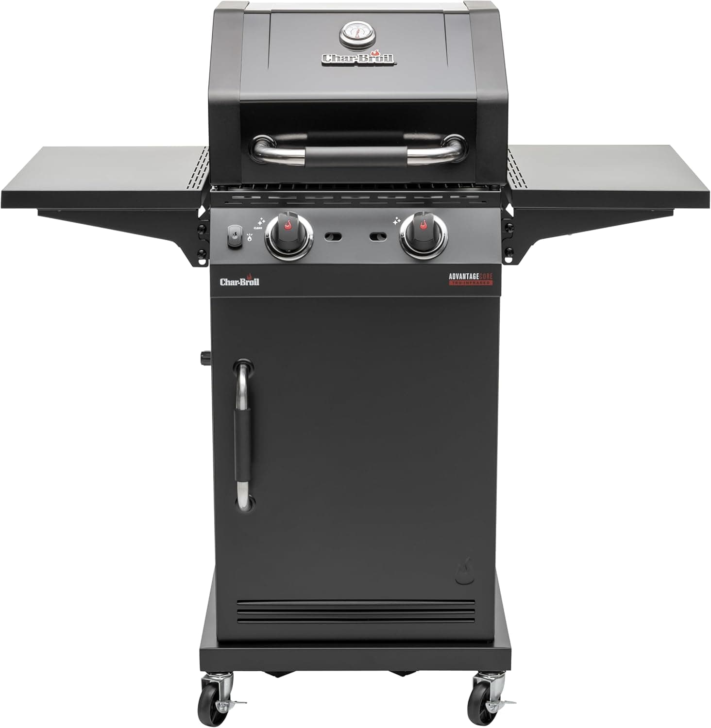 Char-Broil Advantage CORE B 2 | Barbacoa a gás com 2 queimadores em inox, tecnologia TRU-Infrared e grelhas em ferro fundido