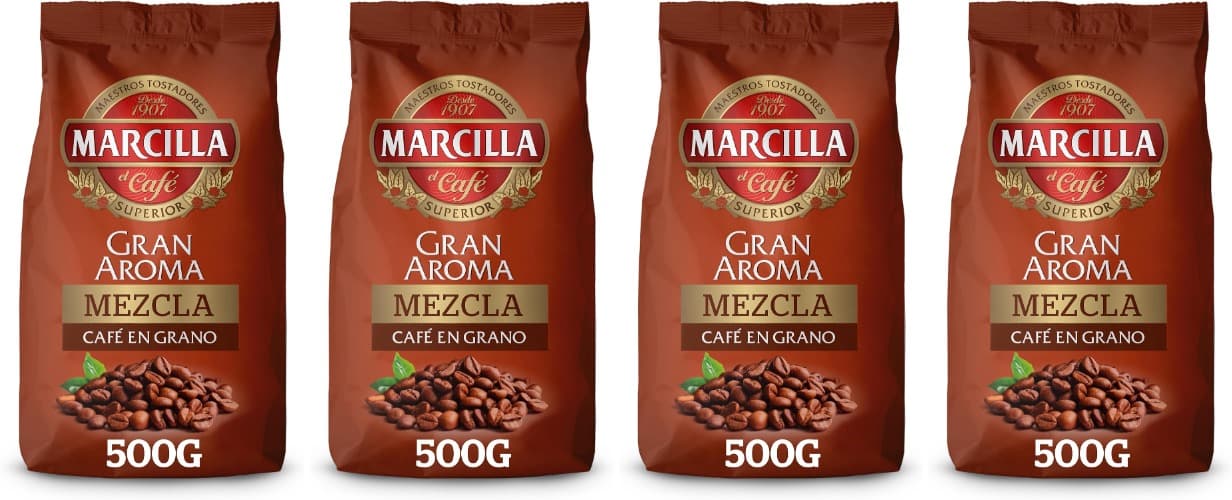 Marcilla Gran Aroma | Café em grão mistura torrado 500 g