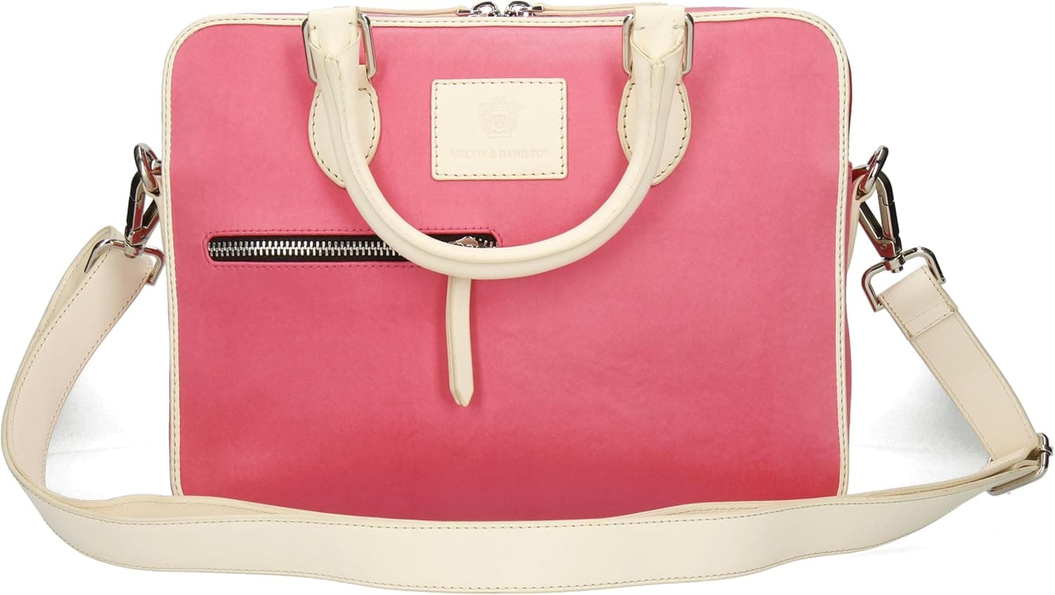 Melvin & Hamilton Vancouver, Mala para mulher - Bolsa de couro genuíno feita à mão