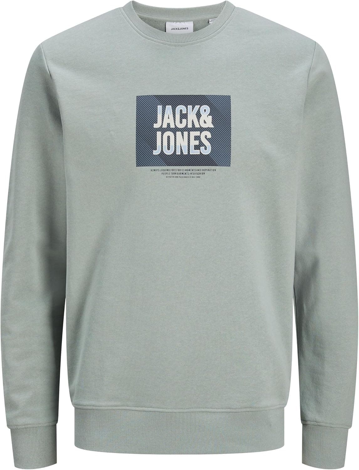 JACK & JONES Sweat Crew Neck Jjhudson - camisola com gola redonda para homem