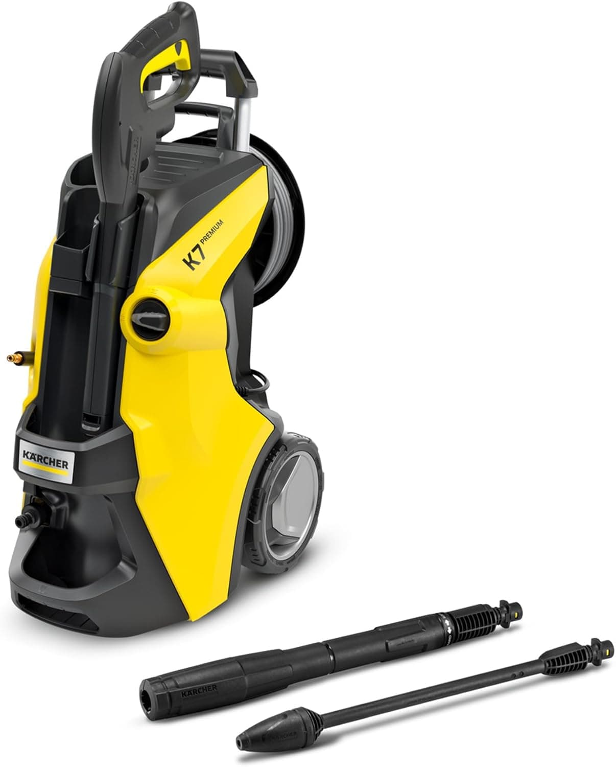 Kärcher Hidro-limpador K 7 Premium Power Flex, pressão: 180 bar, fluxo: 600 l/h, desempenho: 60 m²/h, filtro de água, peso: 17,9 kg, mangueira Flex, turbo, lança