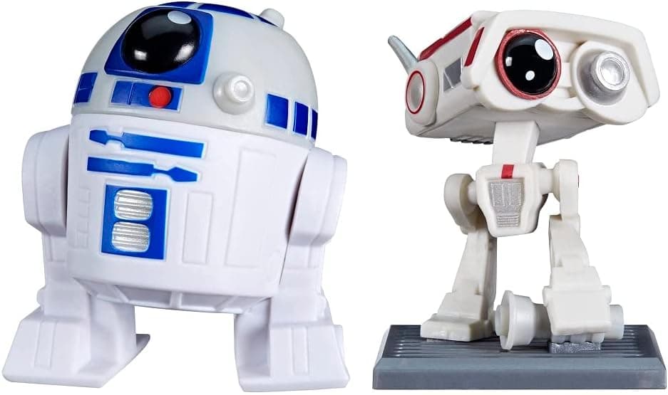 Star Wars The Bounty Collection Series 6 - conjunto duplo de figuras - R2-D2 & BD-1 - brinquedos infantis em escala de 5,5 cm