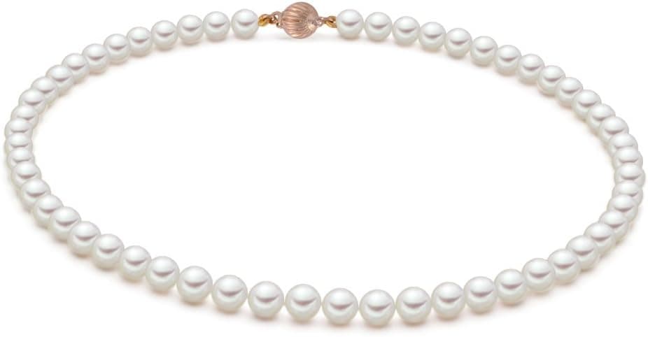 Colar de pérolas original McPearl Akoya. Produto de qualidade de fabrico., Pérola,