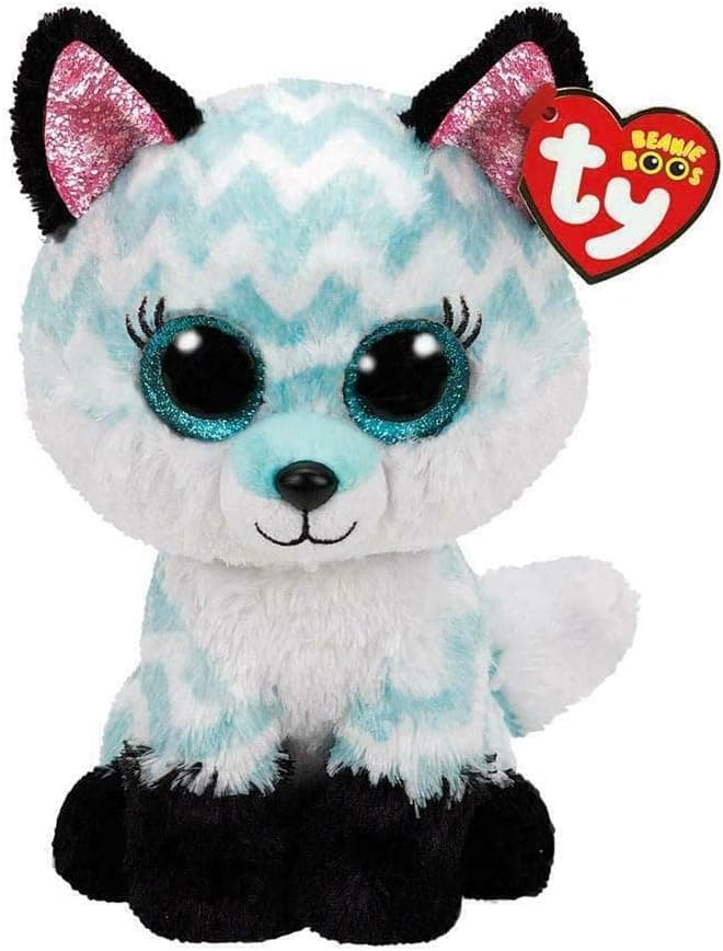 Ty UK Ltd- Atlas Fox Beanie Boo Peluche, multicolorido (36368)