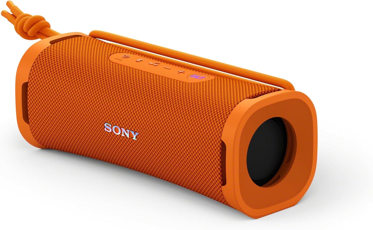 Sony ULT Field 1 Altifalante sem fios Bluetooth portátil com ULT Power Sound, Ultimate Deep Bass, IP67, resistente a impactos, bateria de 12H, chamadas nítidas, laranja