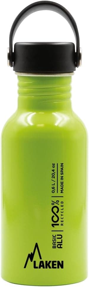 Bot. Alu. Basic Alu 0,60 L. Tampa Oasis - verde maçã