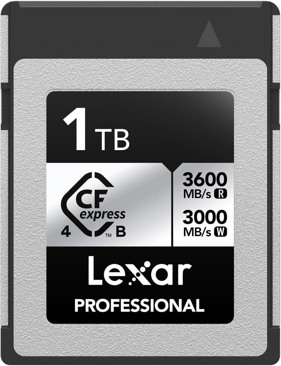 Lexar Professional CFexpress 4.0 Type B Silver Series 1TB, cartão Tybe B até 3600 MB/s leitura/2600 MB/s escrita, cartão de memória CF para vídeo 8K Raw/DSLR, compatível com câmara XQD