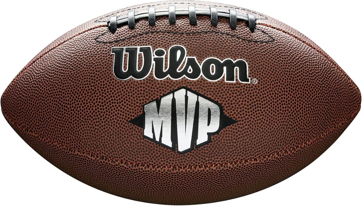 Wilson WTF1858XB Bola de futebol americano NFL Bulk couro composto para jogo recreativo, unissexo - adulto