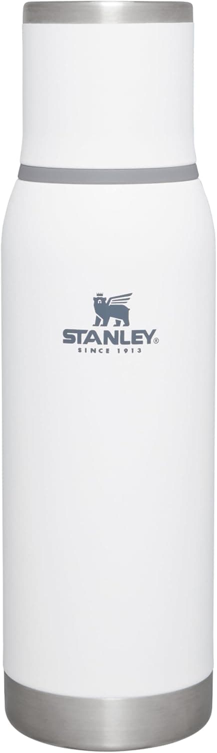 tanley Adventure To-Go Garrafa térmica 0,75 L - 20 horas quente - 25 horas frio - anti-fugas - tampa isolante - sem BPA, tampa para servir com controlo de fluxo, adequada para máquina de lavar louças
