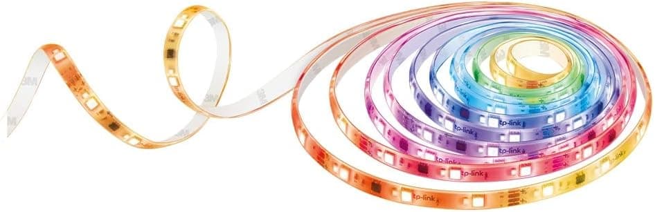 TP-Link Tapo L930-5 - Tiras LED autocolantes 5 M, multicoloridas RGBW 1000 lm, iluminação segmentável, Sync com música, controlo remoto, resistência IPX4, compatível com Apple HomeKit,