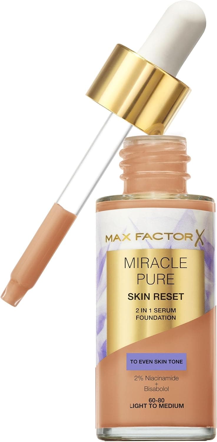 MAX FACTOR Miracle Pure Sérum com cor 60 - 80 Light to M 30 ml
