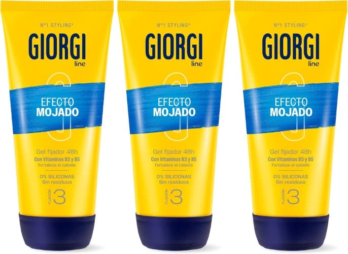 Giorgi Line - Controlo total de borracha, 0% silicone, fixação e duração 48h sem resíduos, acabamento impermeável, fixação 5 - 170 ml