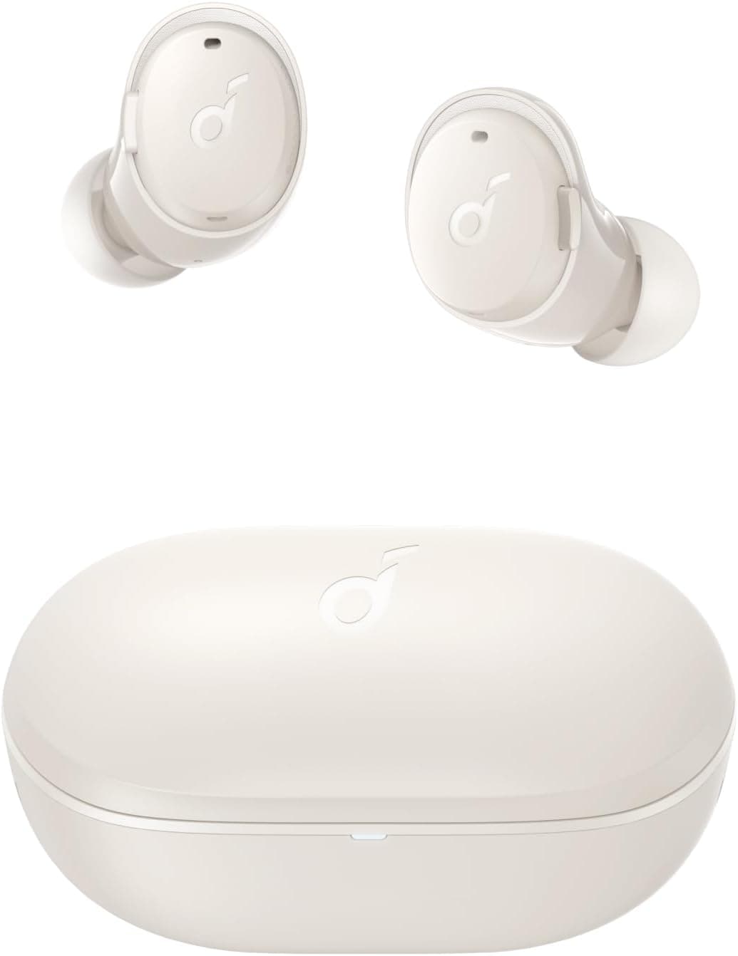 Soundcore by Anker A3i Auriculares sem fios Bluetooth 5.2 com cancelamento de ruído, graves profundos, Hybrid ANC, 4 faixas elásticas melhoradas com IA, reprodução de 36 h, 22 EQ personalizados
