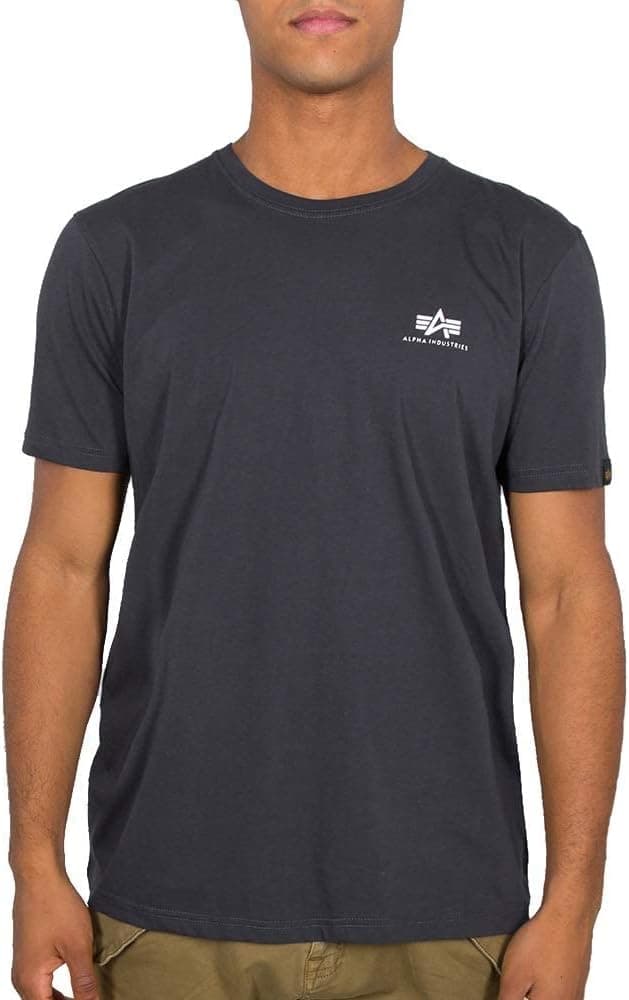 ALPHA INDUSTRIES Basic T Small Logo t-shirt para homem