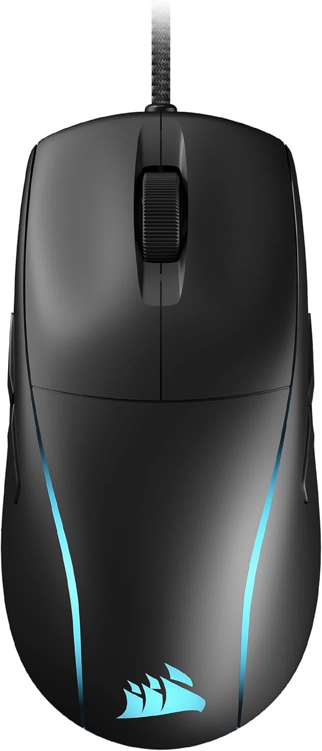 Corsair M75 Lightweight | Rato gaming com 26000 DPI, botões laterais intercambiáveis e iluminação RGB