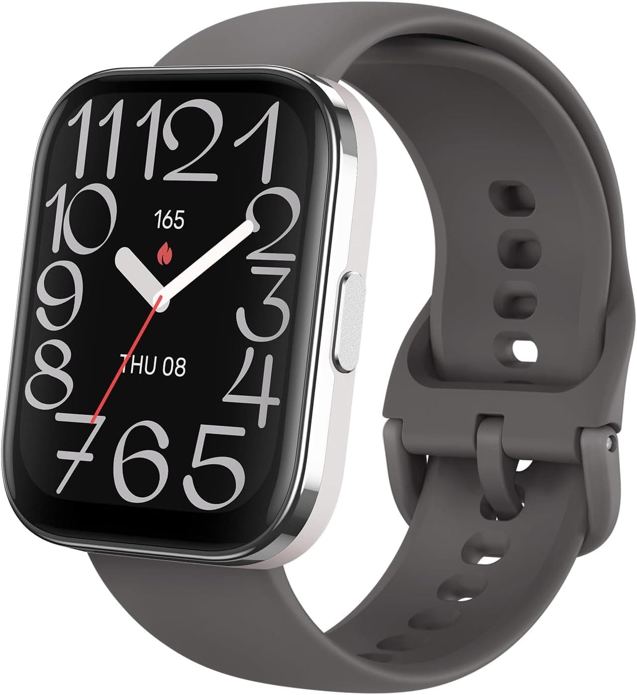 Amazfit Bip 5 Unity Relógio inteligente de atividade física com bateria para 11 dias, mais de 120 modos de desporto, chamadas telefónicas por Bluetooth, monitorização da saúde e esferas personalizável