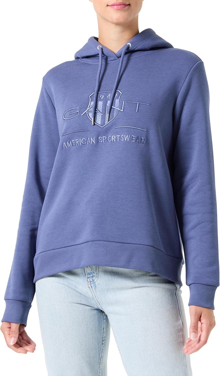 GANT Reg Tonal Shield - camisola com capuz para mulher