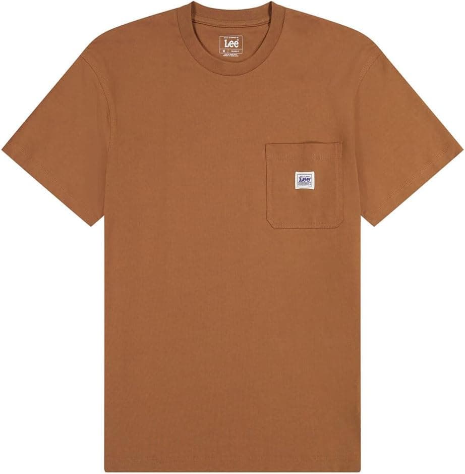 Lee Workwear Pocket tee t-shirt para homem (Burlwood)