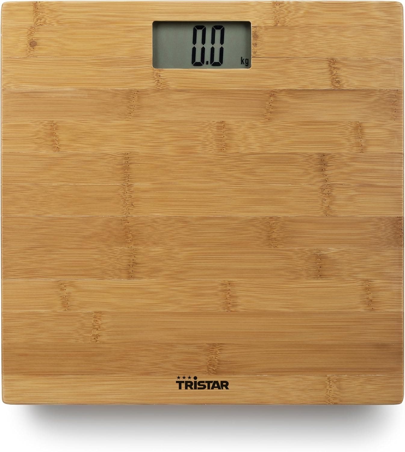 Tristar WG-2432 | Balança digital pessoal em bambu com visor LCD e capacidade até 180 kg