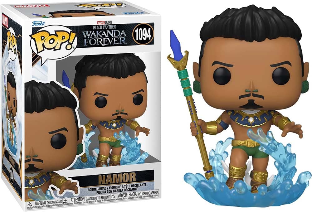 Funko Pop! Marvel - Black Panther: Wakanda Forever - Namor - Figura de vinil colecionável - ideia de presente - Mercadoria oficial
