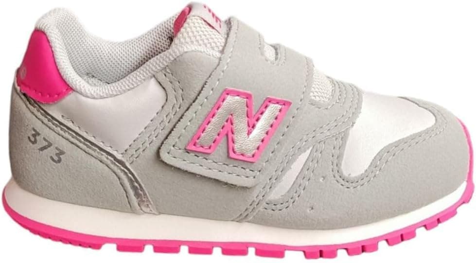 New Balance Sapatilhas desportivas para crianças, sapatilhas de passeio 373 – modelo do produto: Sneakers; – Tipo de fecho: Velcro; – Parte superior: couro sintético e casca; – - a interior: