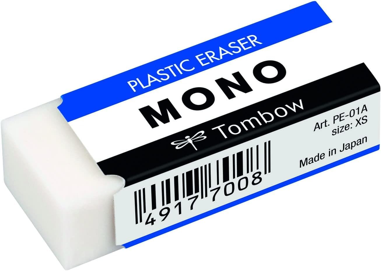 Tombow - Borracha de apagar mono XS - borracha de PVC, tamanho XS