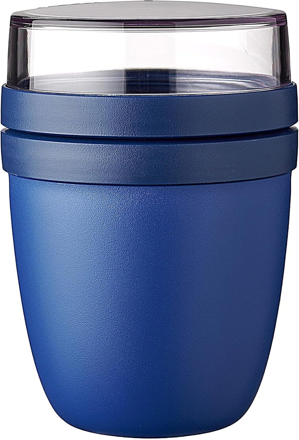 Mepal - Lancheira Ellipse - Copo prático para iogurte e muesli, compartimentos separados para porta-alimentos - adequado para congelador, micro-ondas e máquina de lavar louça, 200 ml
