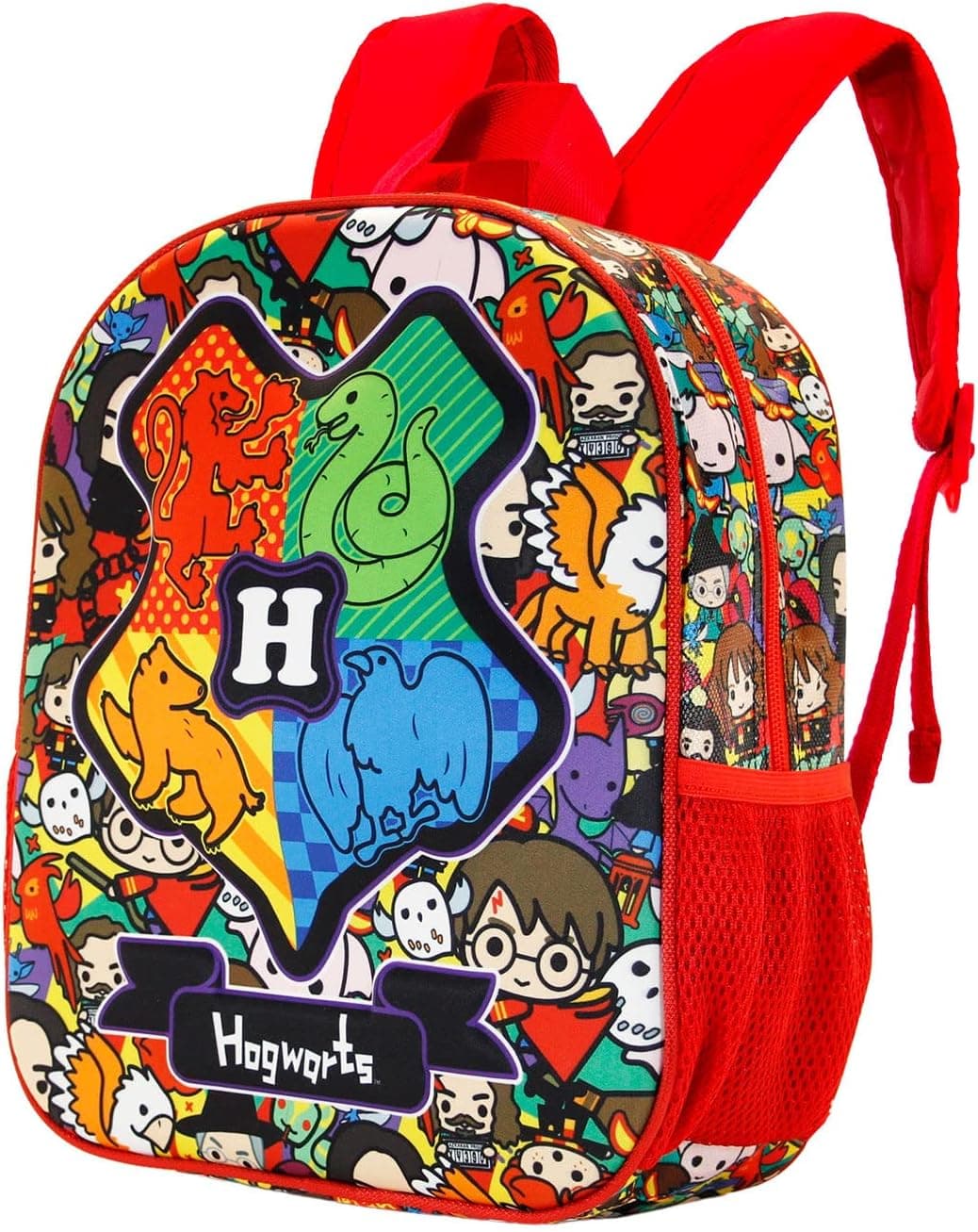 Harry Potter-Small 3D Backpack, 11 x 26 x 31 cm, 8.5 L