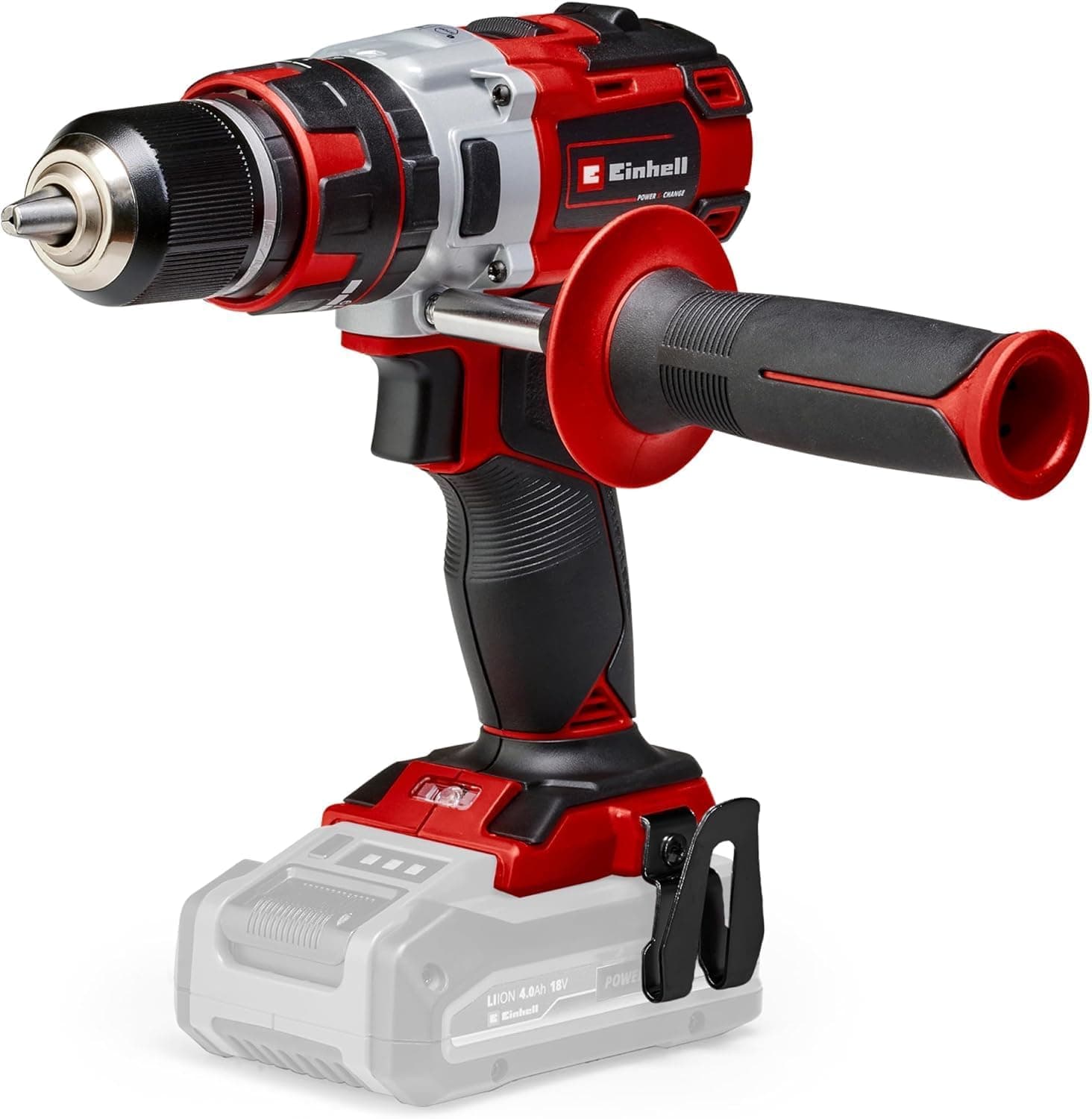 Berbequim de percussão sem fio profissional Einhell TP-CD 18 Li-i BL Solo Power X-Change (18 V, motor sem escovas, binário 60 Nm) Entregue sem bateria e carregador