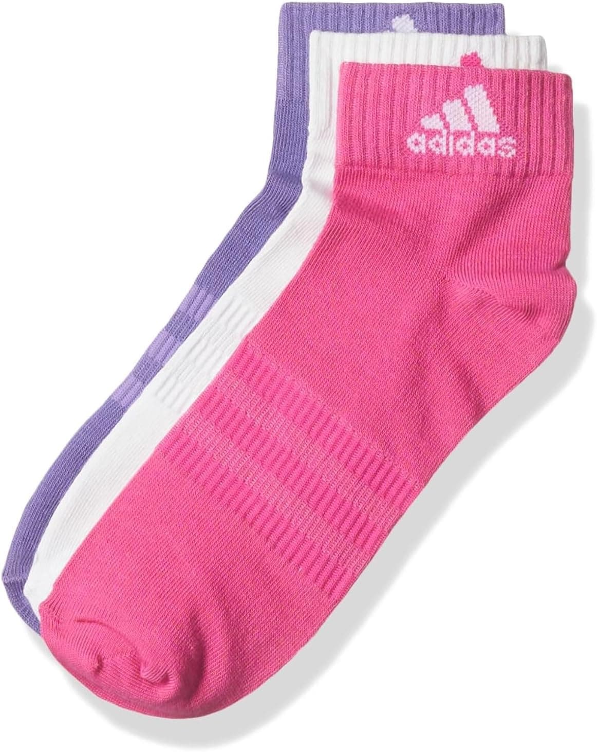 adidas Thin And Light Ankle Socks Meias unissexo para adulto, pack de 3 pares