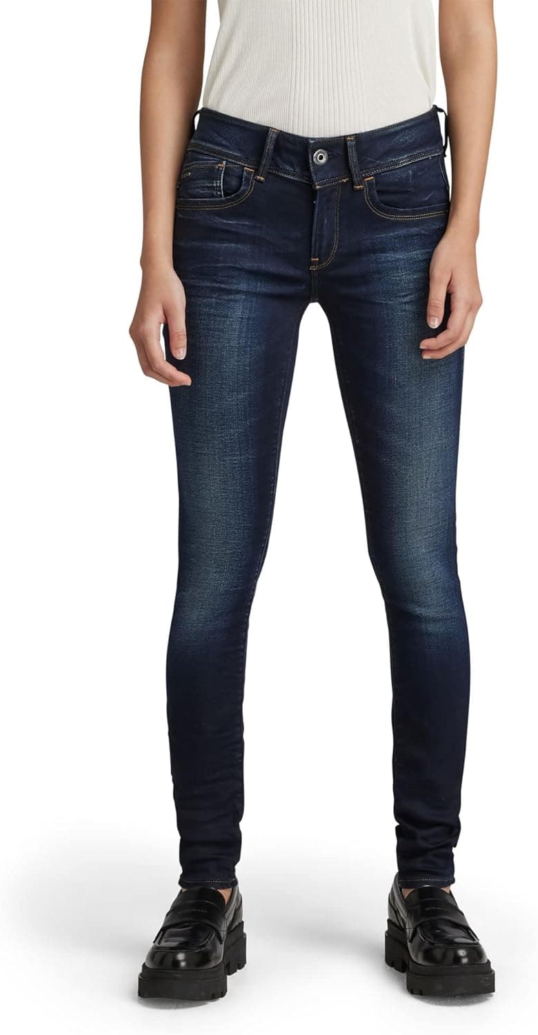 G-STAR Lynn Mid Waist Skinny Jeans para mulher