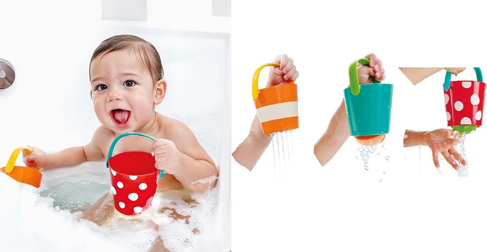 Hape Conjunto brinquedos de banho para bebé