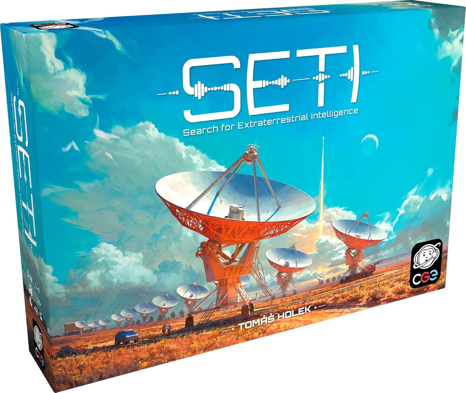 SETI: Procure inteligência extraterrestre | Czech Games Edition | 1-4 jogadores