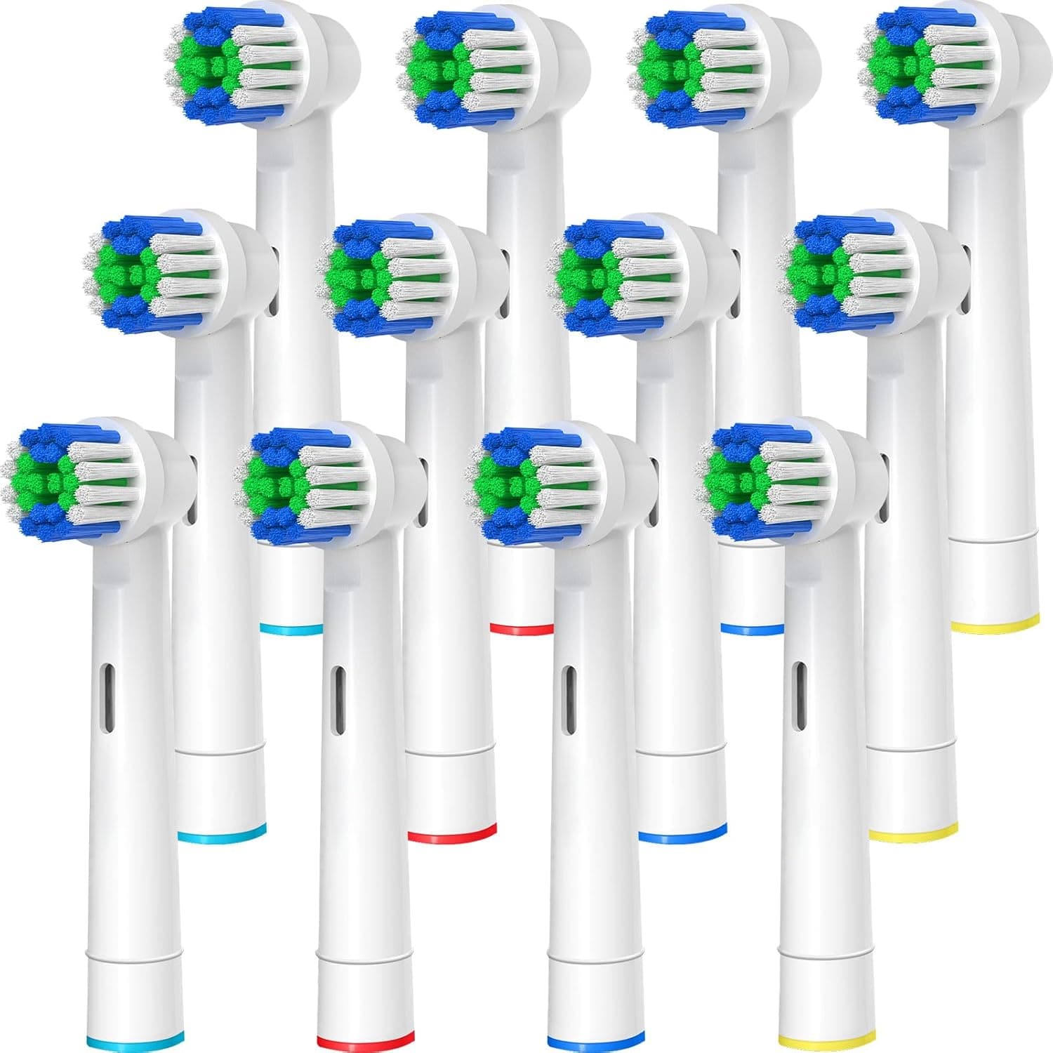 GENKENT Peças sobresselentes escovas para oral B substituição escova de dentes elétrica 12 peças profissionais para substituição de cabeças de oral B