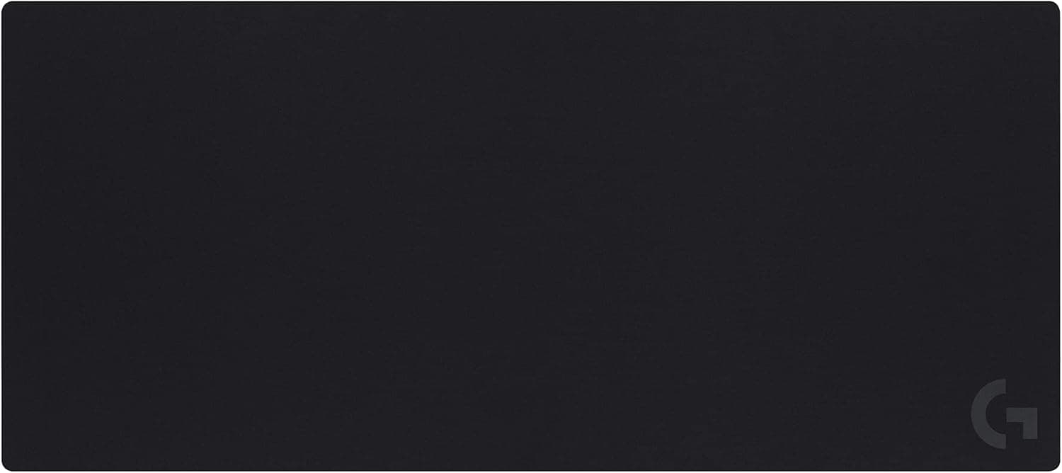 Logitech G G840 Tapete de rato para jogos XL, otimado para sensores de jogos, fricção superficial média, tapete antiderrapante, acessórios/jogos Mac e PC, 900 x 400 x 3 mm