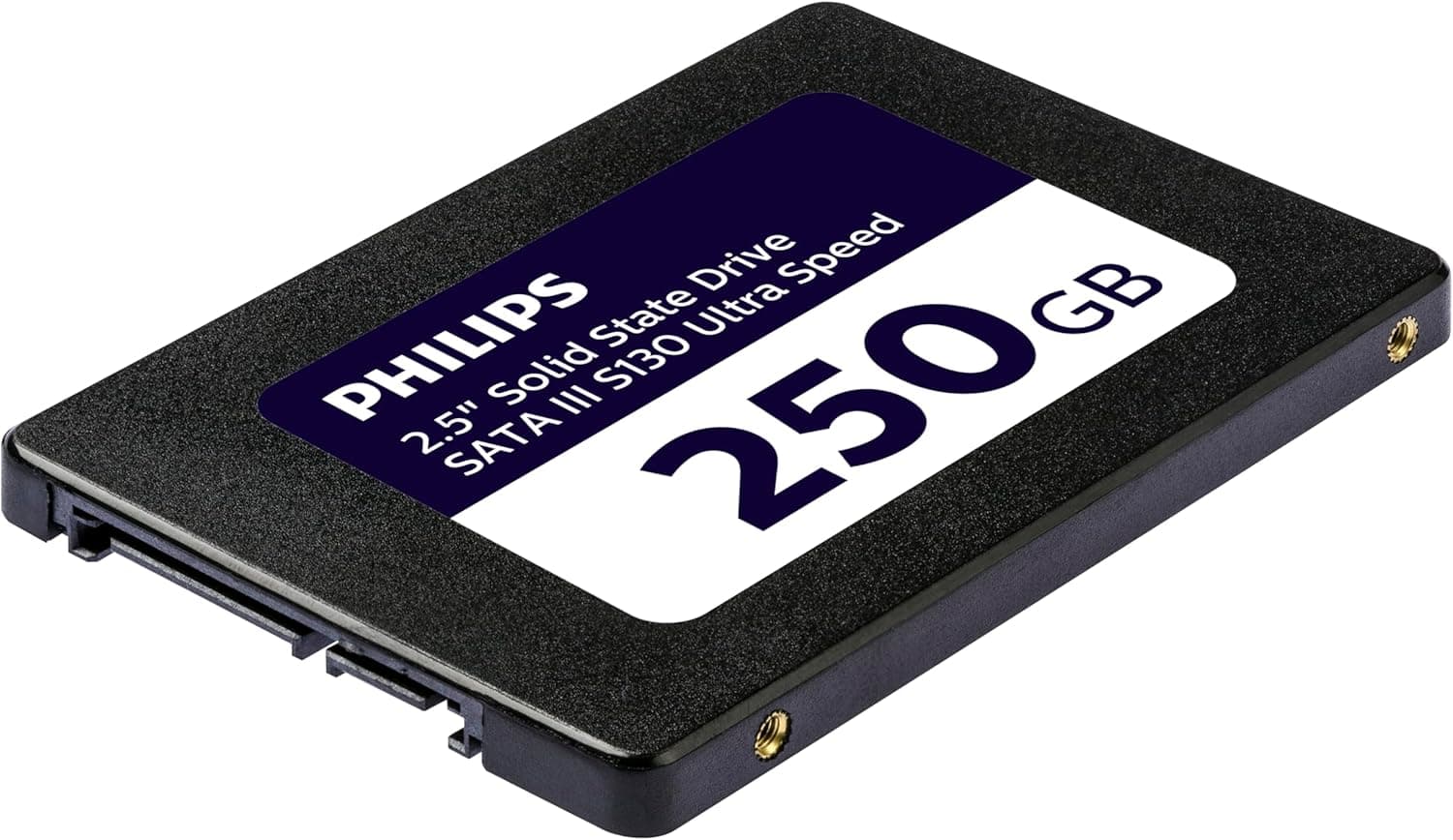 Philips S130 | SSD interno 2.5'' SATA III 250 GB com velocidade de leitura até 550 MB/s
