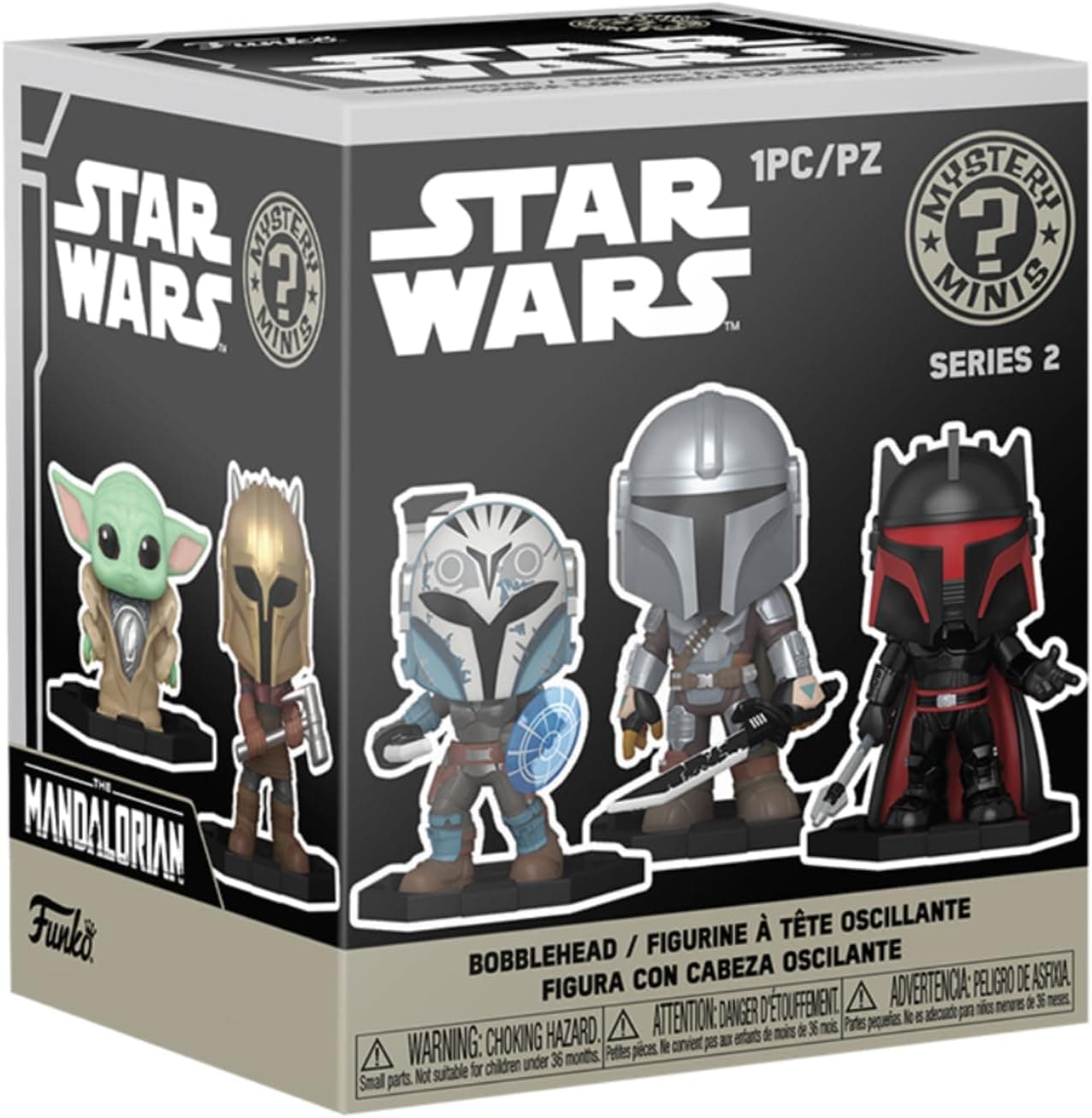 Funko Mystery Mini: The Mandalorian - Minifigura de vinil colecionável