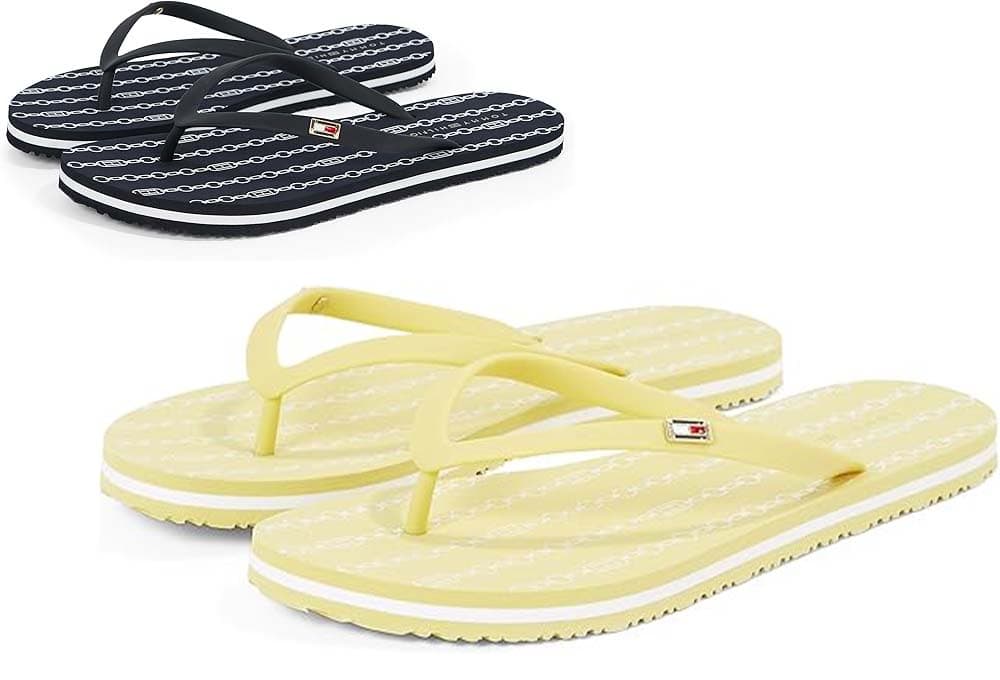 Tommy Hilfiger Hilfiger Strap Beach Sandal FW0FW08518 | Chinelos de praia para mulher
