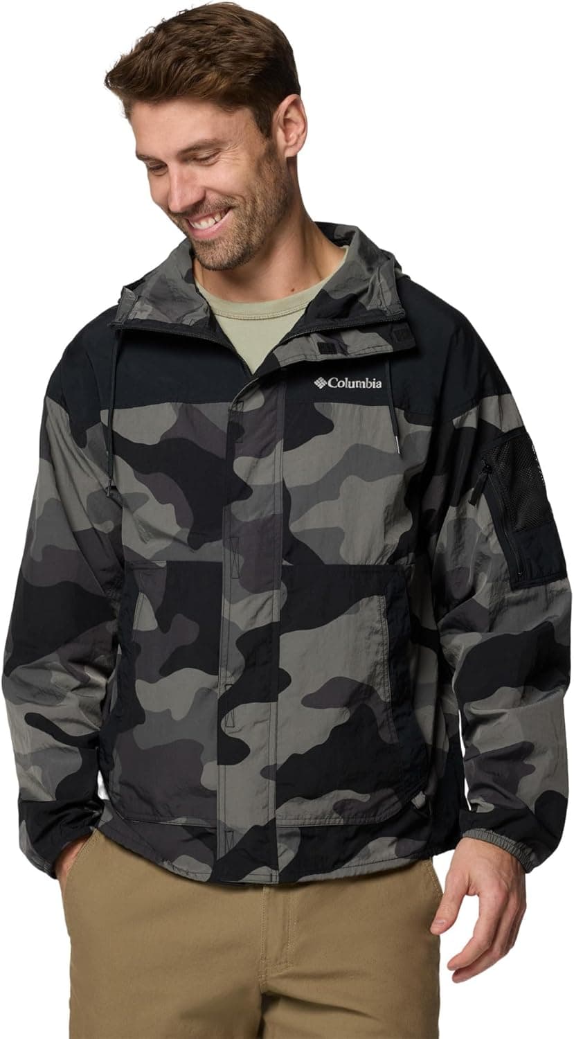 Columbia Challenger 2 Novelty | Casaco corta-vento leve para homem