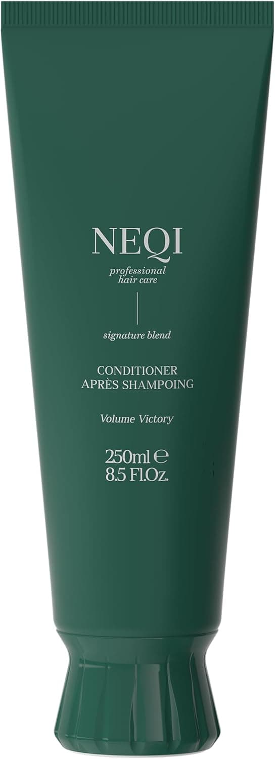NEQI - Volume Victory Conditioner - Condicionador fortalecedor para cabelos finos e finos - Mais volume e maciez - Anti-frizz, hidratante, sem pesar - 250 ml