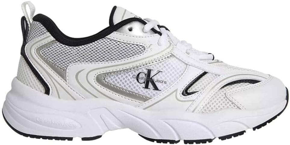 Calvin Klein Jeans Retro ténis Mesh Ml Yw0yw01807, sapatilhas desportivas mulher