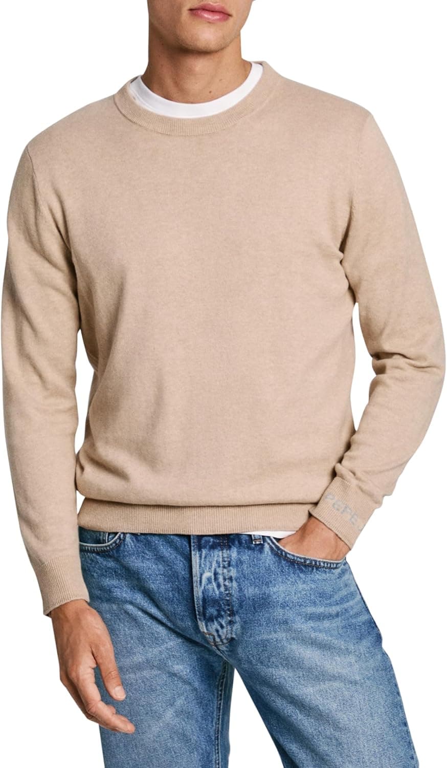 Pepe Jeans New Andre Crew Neck Malha para homem