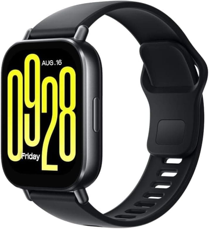 Xiaomi Redmi Watch 5 Active, ecrã LCD de 2", 3 microfones e alto-falante, até 18 dias, mais de 140 modos desportivos, preto