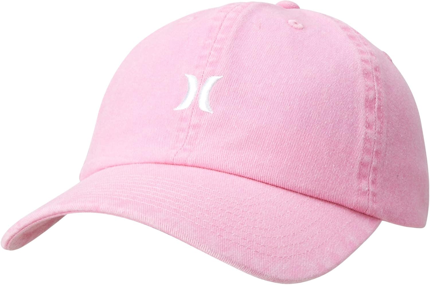 Hurley Gorra de béisbol para Mujer - Gorra icónica con ala Curvada a presión para mamá