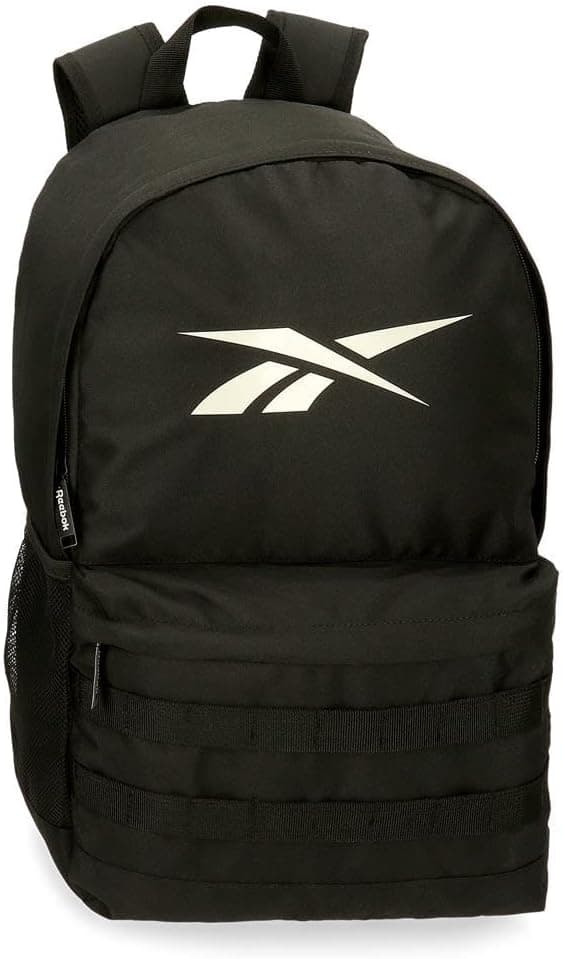 Reebok Malden | Mochila casual preta em poliéster com 17,6 L
