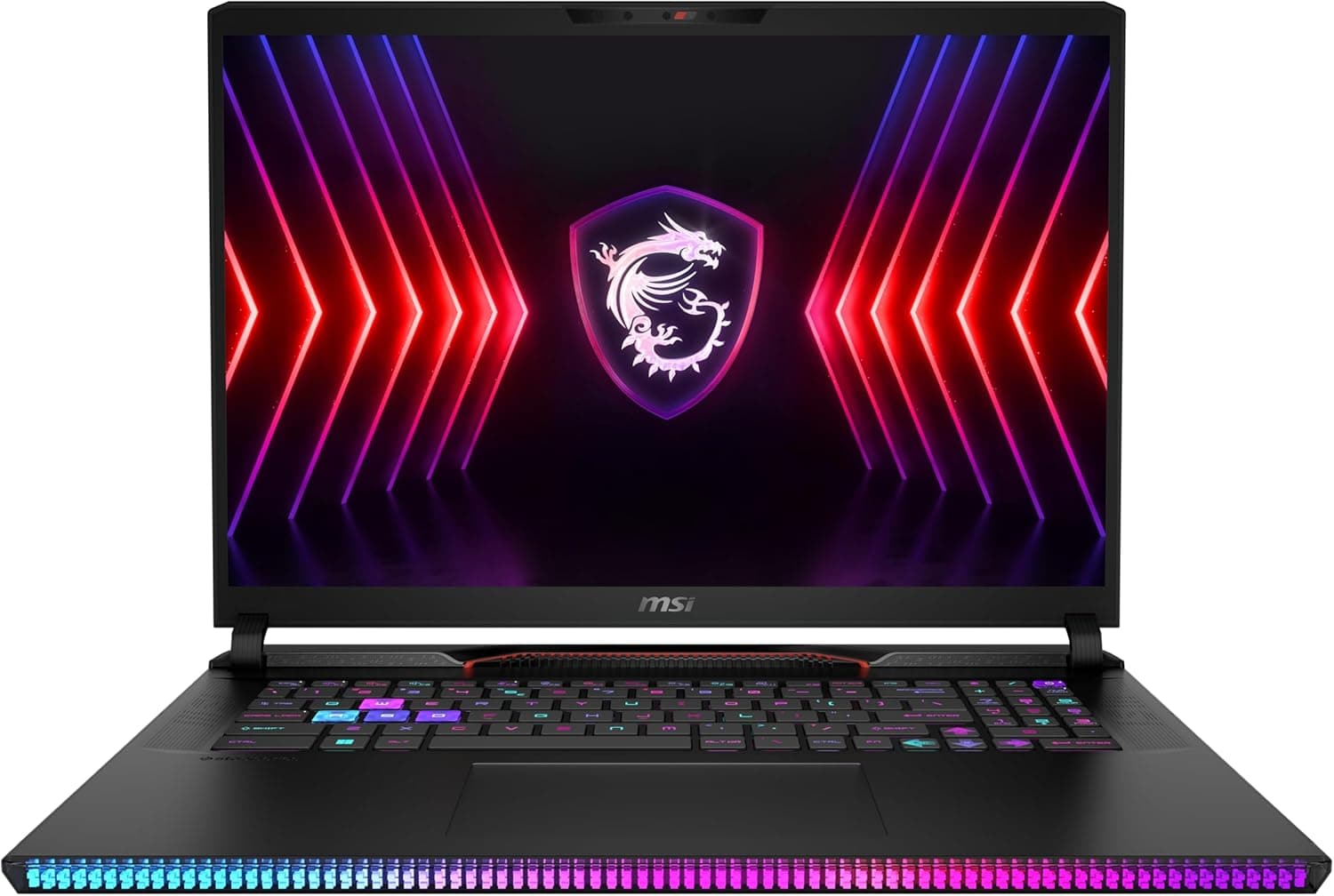 MSI Raider GE78 HX 14VGG-226XES Computador portátil Gaming 17" 16:10 QHD+ 240Hz (Intel Core i9-14900HX, 32 GB RAM, 1TB SSD, RTX 4070-8GB, sem S.O) Qwerty ES